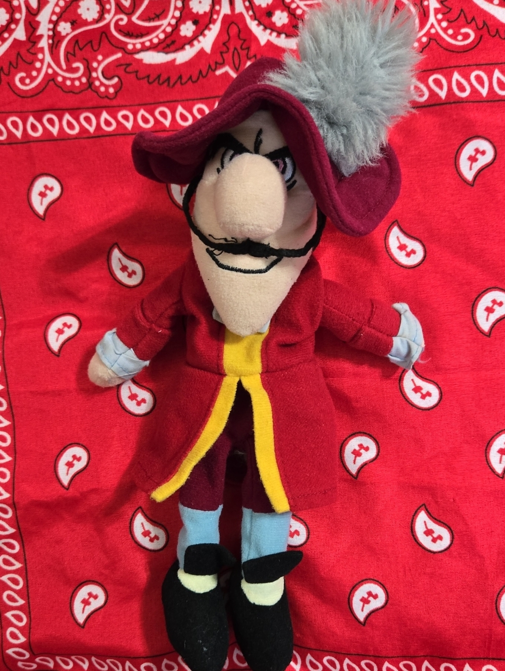 Captain Hook Mini Bean Bag Plush